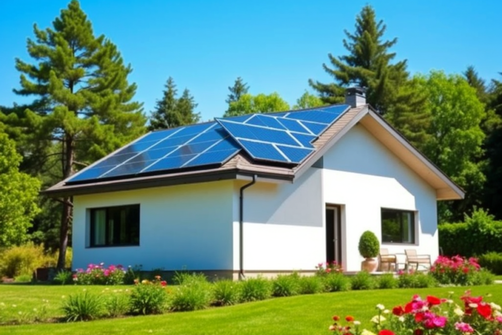 augmenter valeur bien immobilier panneaux photovoltaiques